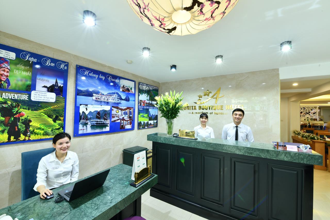 Hanoi Amorita Boutique Hotel & Travel Exterior photo